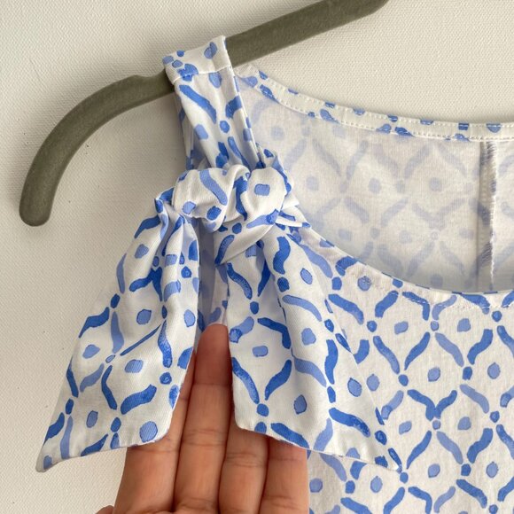 Lilly Pulitzer Luella Sleeveless Shift Swing Dress in Sea La Vie - Picture 5 of 14